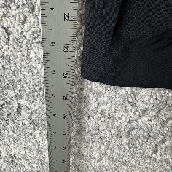 Theory Pants Womens 0 Black Sienna Priceless Ankle Trousers Stretch Made in USA - Picture 4 of 8